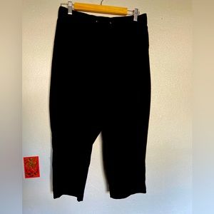 Old navy stretch tech black pants nwot